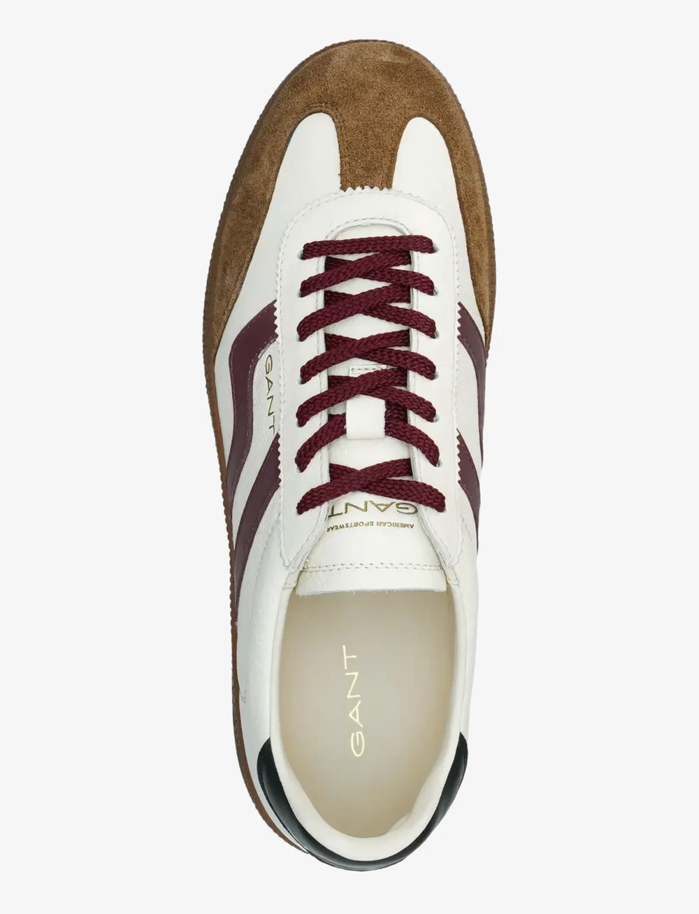 GANT - Cuzmo Sneaker - lave sneakers - yvory/brown - 4