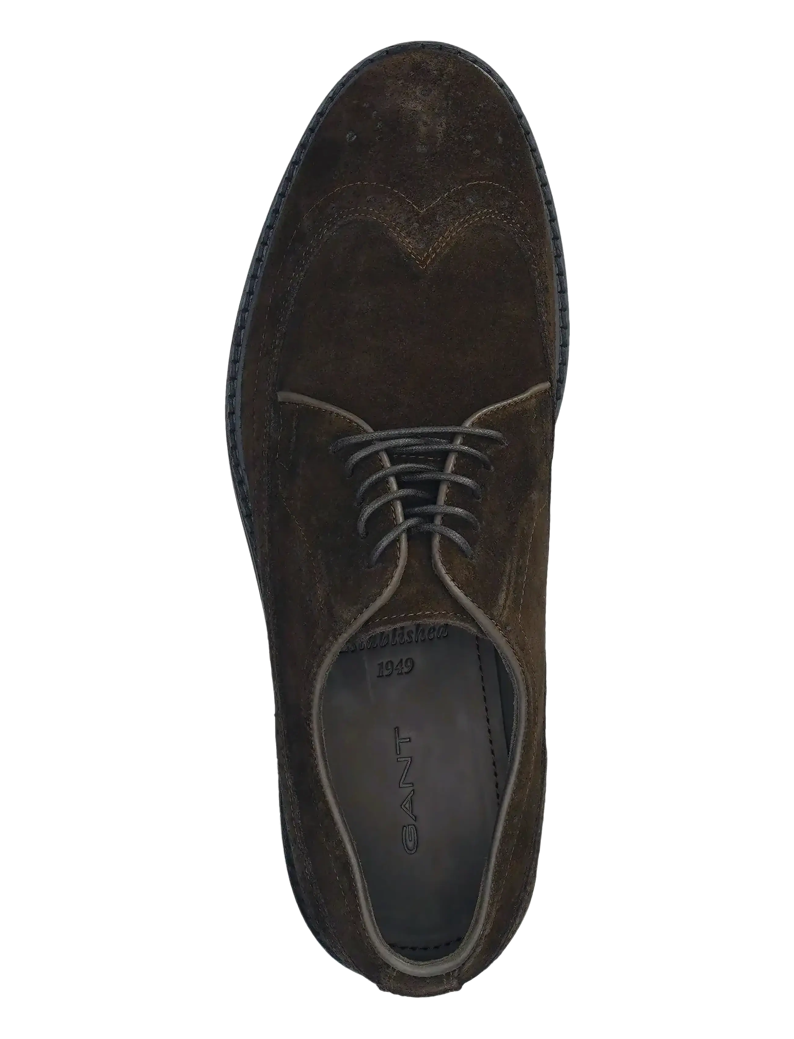 GANT - Bidford Low Lace Shoe - dark brown - 4