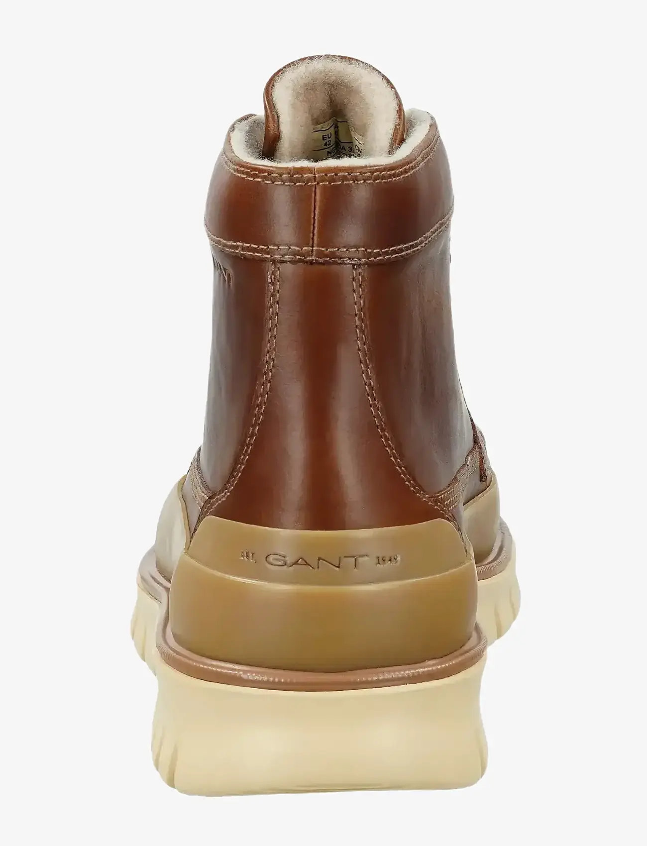 GANT - Nebrada Mid Boot - schnürboots - cognac - 1