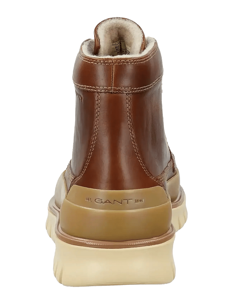 GANT - Nebrada Mid Boot - schnürboots - cognac - 1