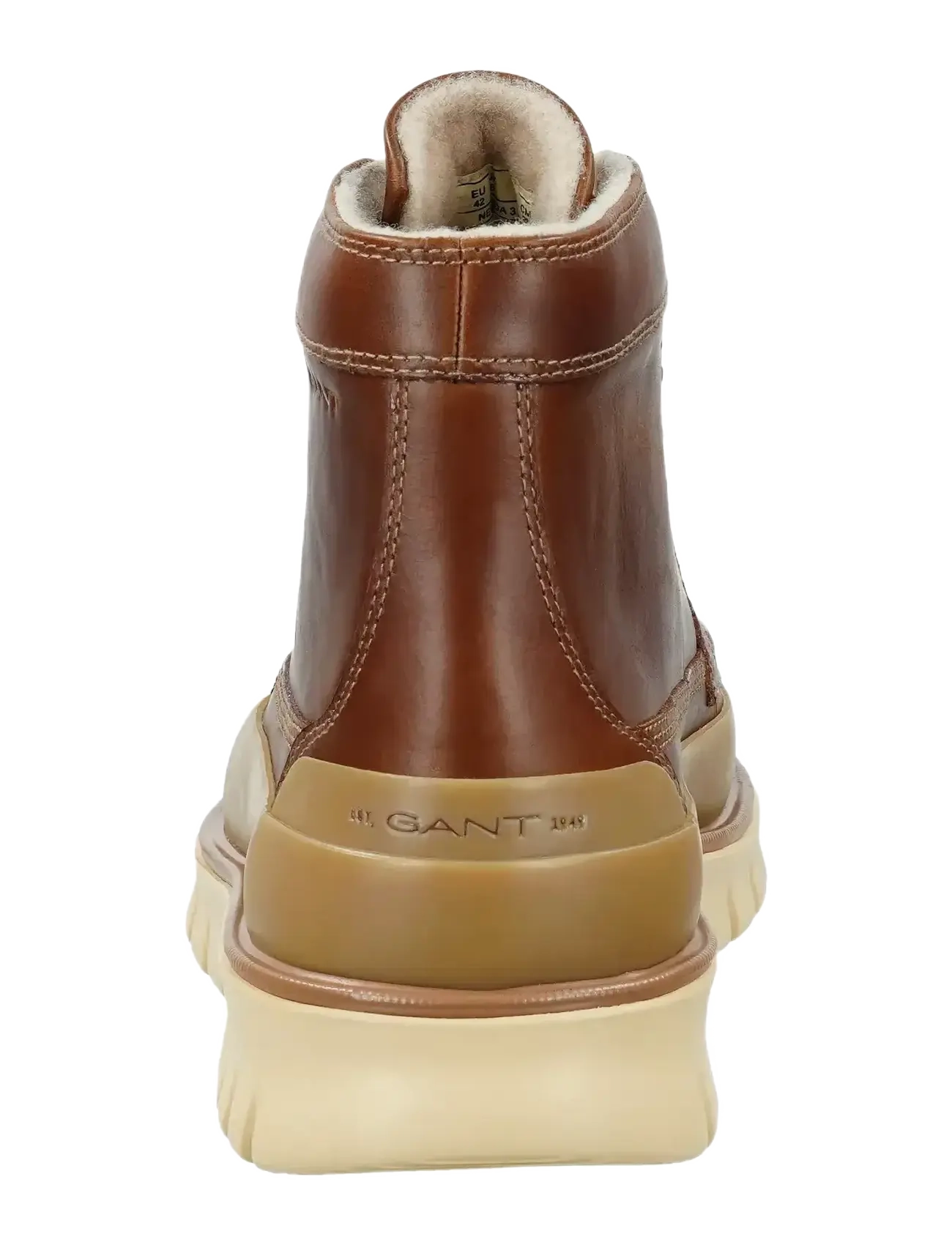 Gant - Nebrada Mid Boot - støvler med snøre - cognac - 1