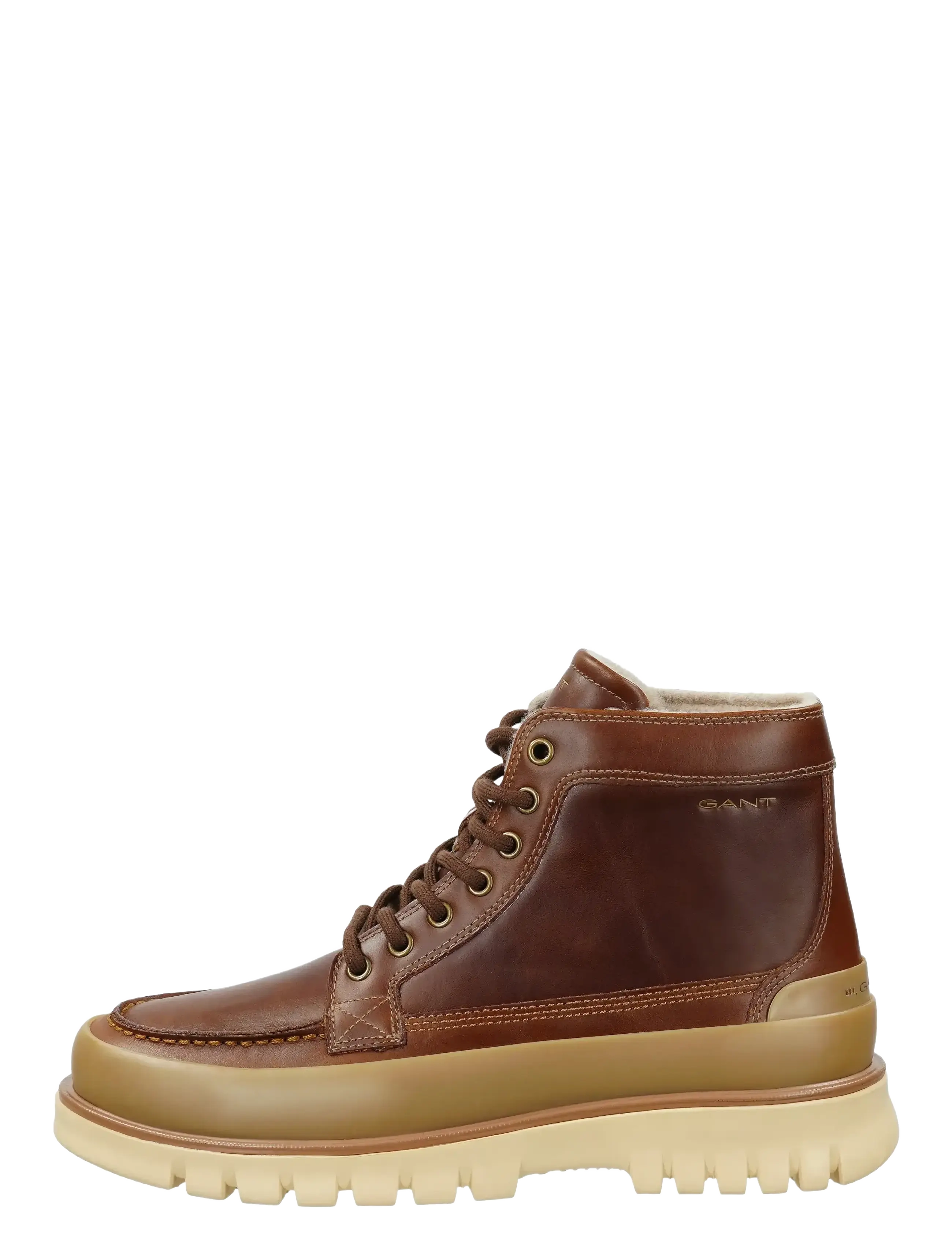Gant - Nebrada Mid Boot - støvler med snøre - cognac - 2