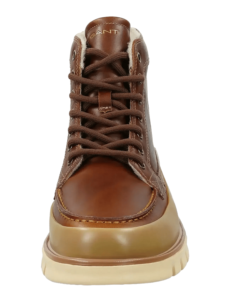 GANT - Nebrada Mid Boot - schnürboots - cognac - 3