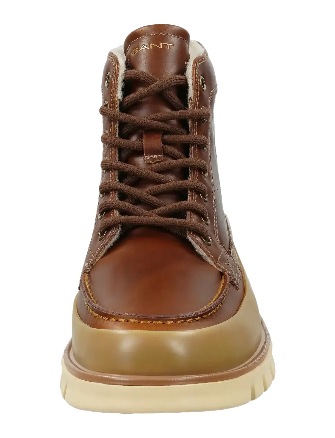 Gant - Nebrada Mid Boot - støvler med snøre - cognac - 3