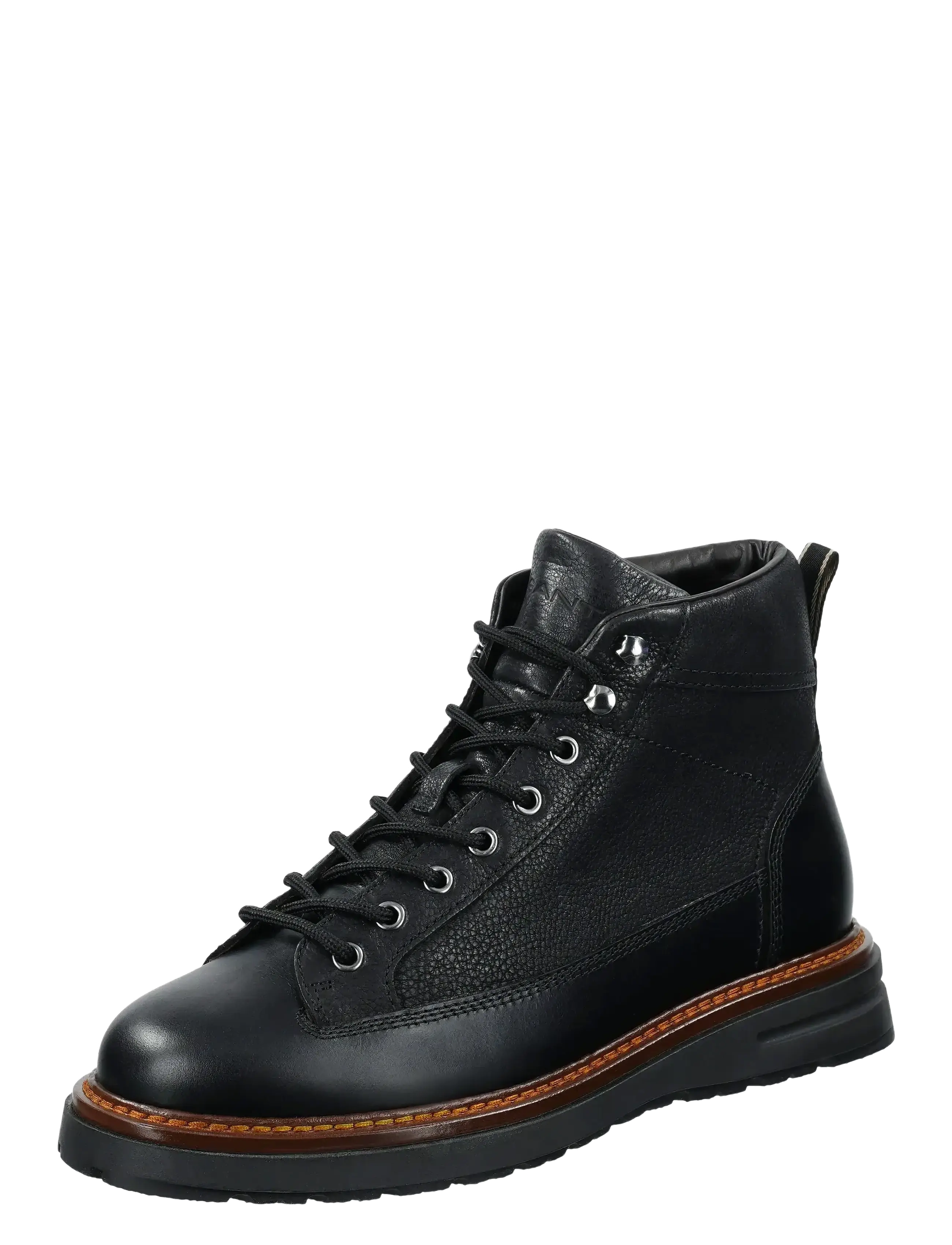 Gant Hillprep Mid Boot, 45, Boots, Schwarz - Winter Männerswear