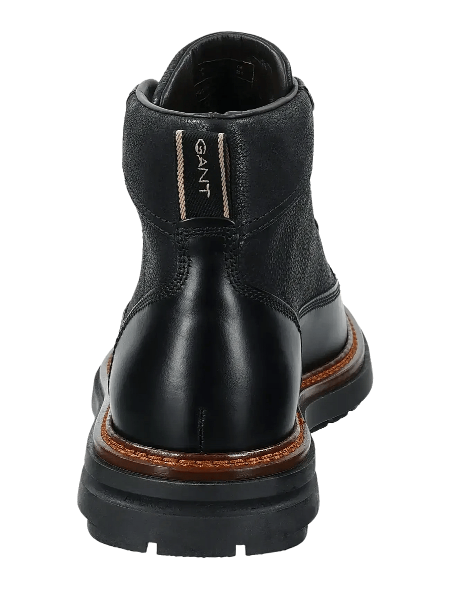 Gant - Hillprep Mid Boot - vinterkängor - black - 3