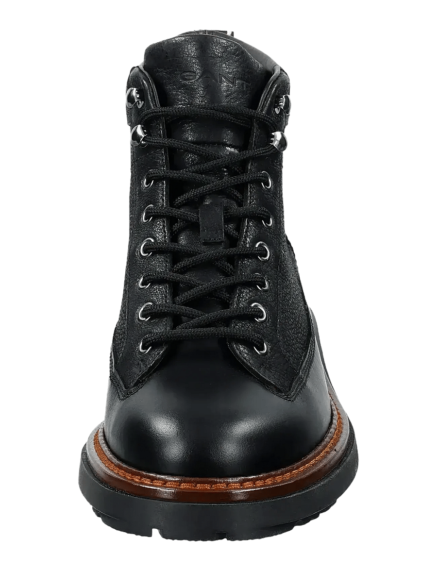 Gant - Hillprep Mid Boot - vinterkängor - black - 4