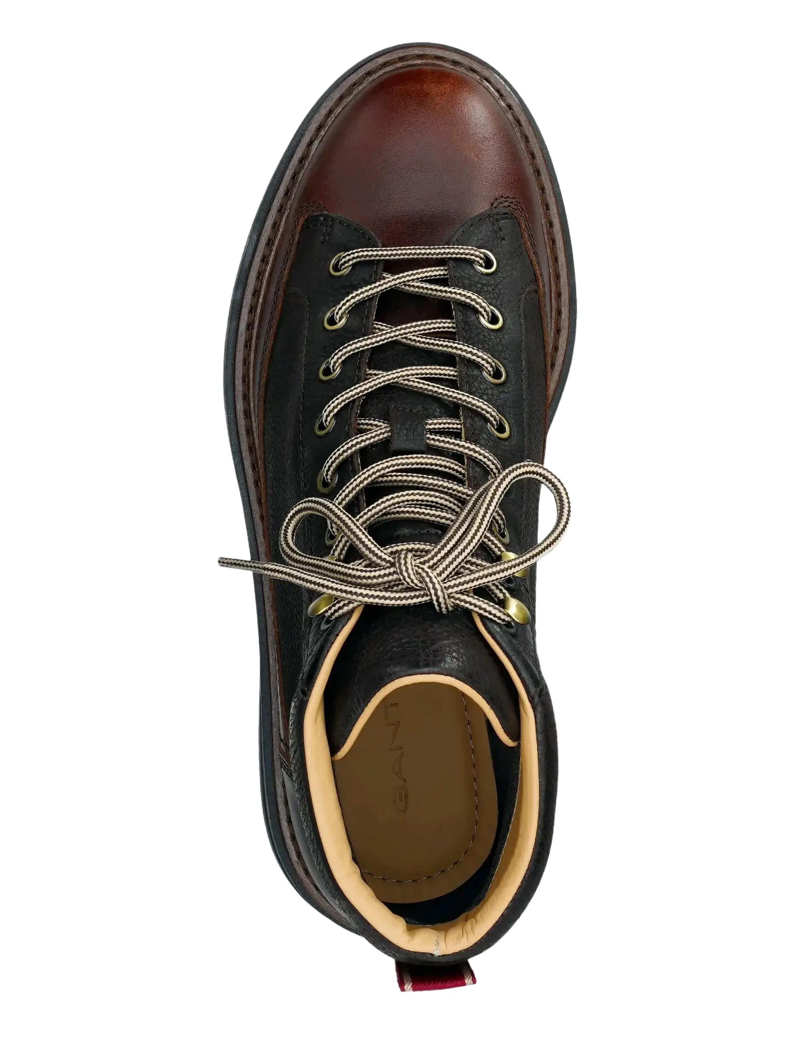 Gant - Hillprep Mid Boot - talvikengät - dark brown - 4
