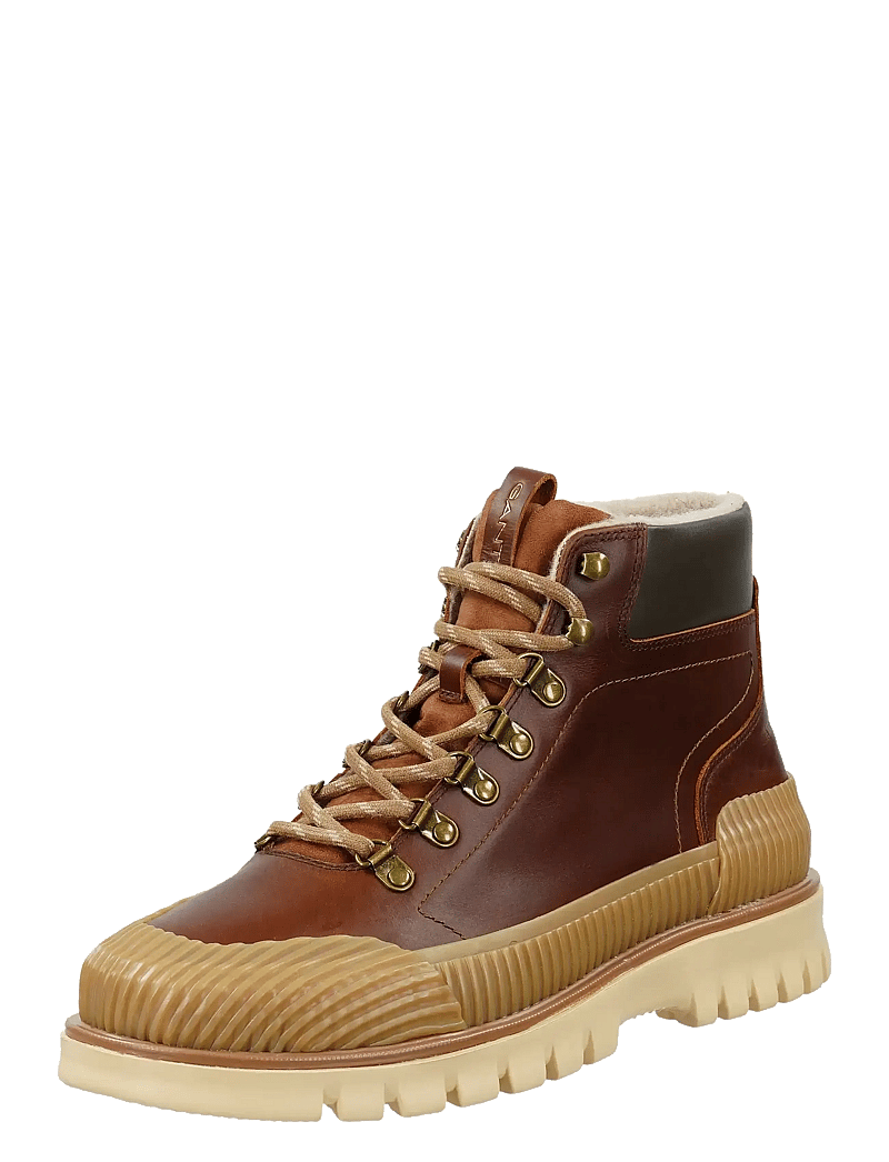 GANT - Nebrada Mid Boot - Žieminiai batai - cognac - 0