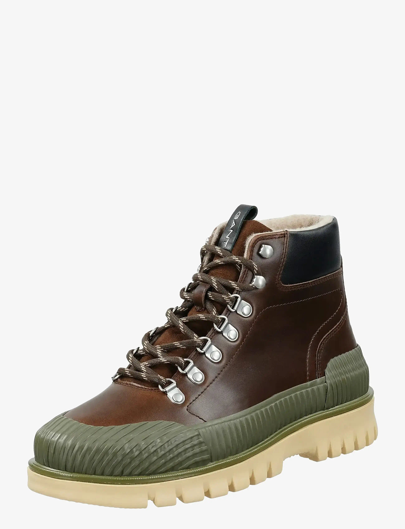 GANT - Nebrada Mid Boot - vinterstøvler - dark brown - 0