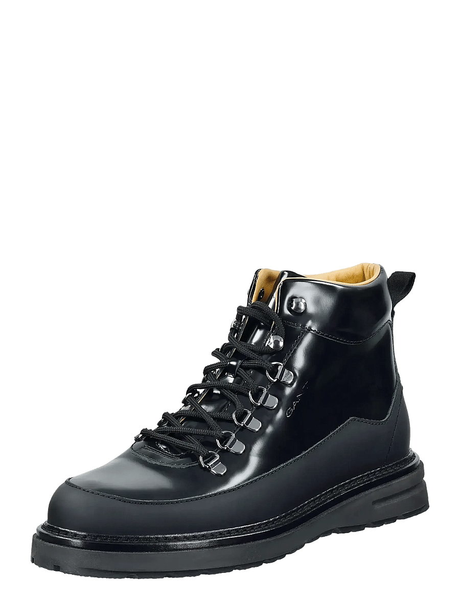 Gant - Hillprep Mid Boot - winterstiefel - black - 1