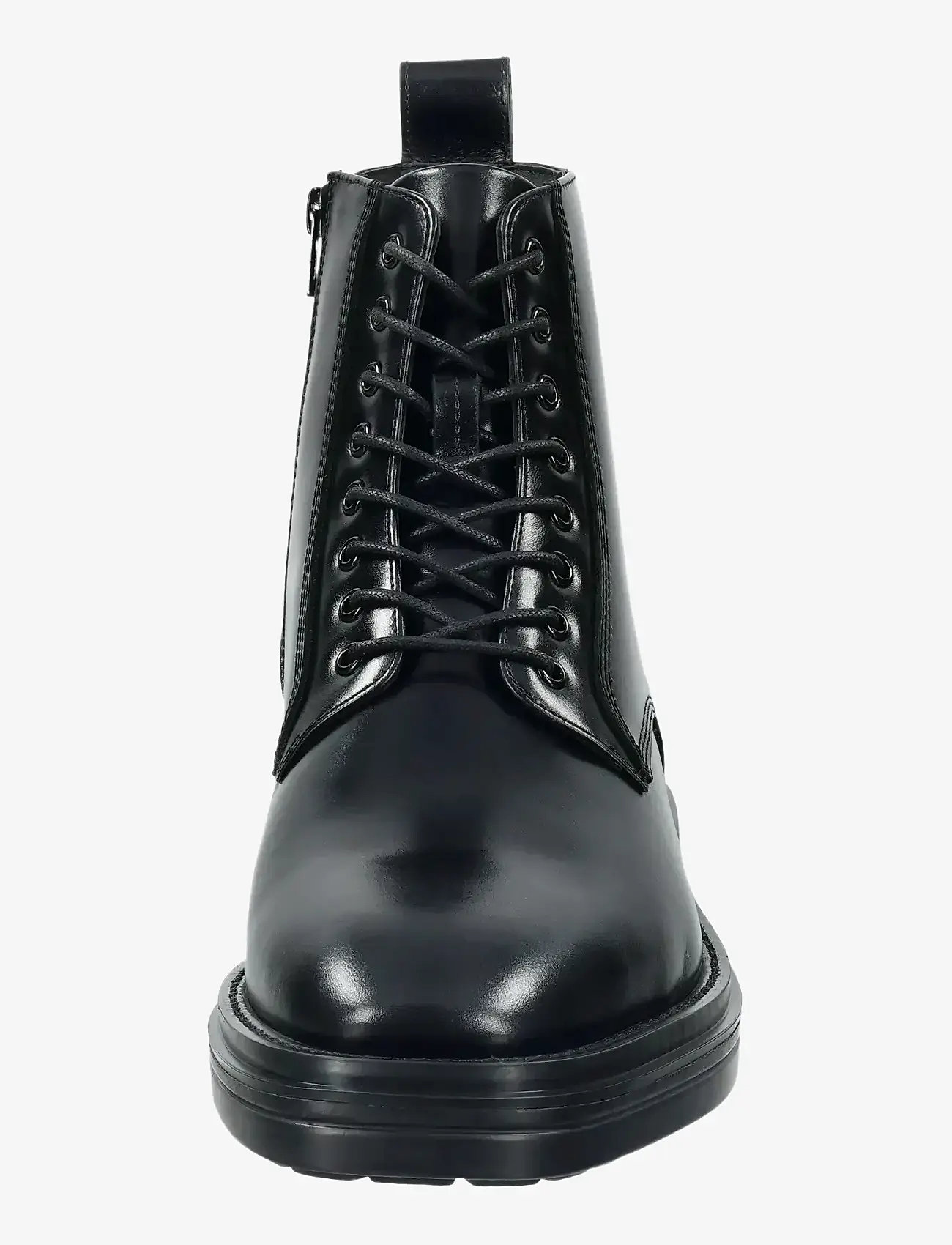 GANT - Boggar Mid Boot - kängor med snörning - black - 1