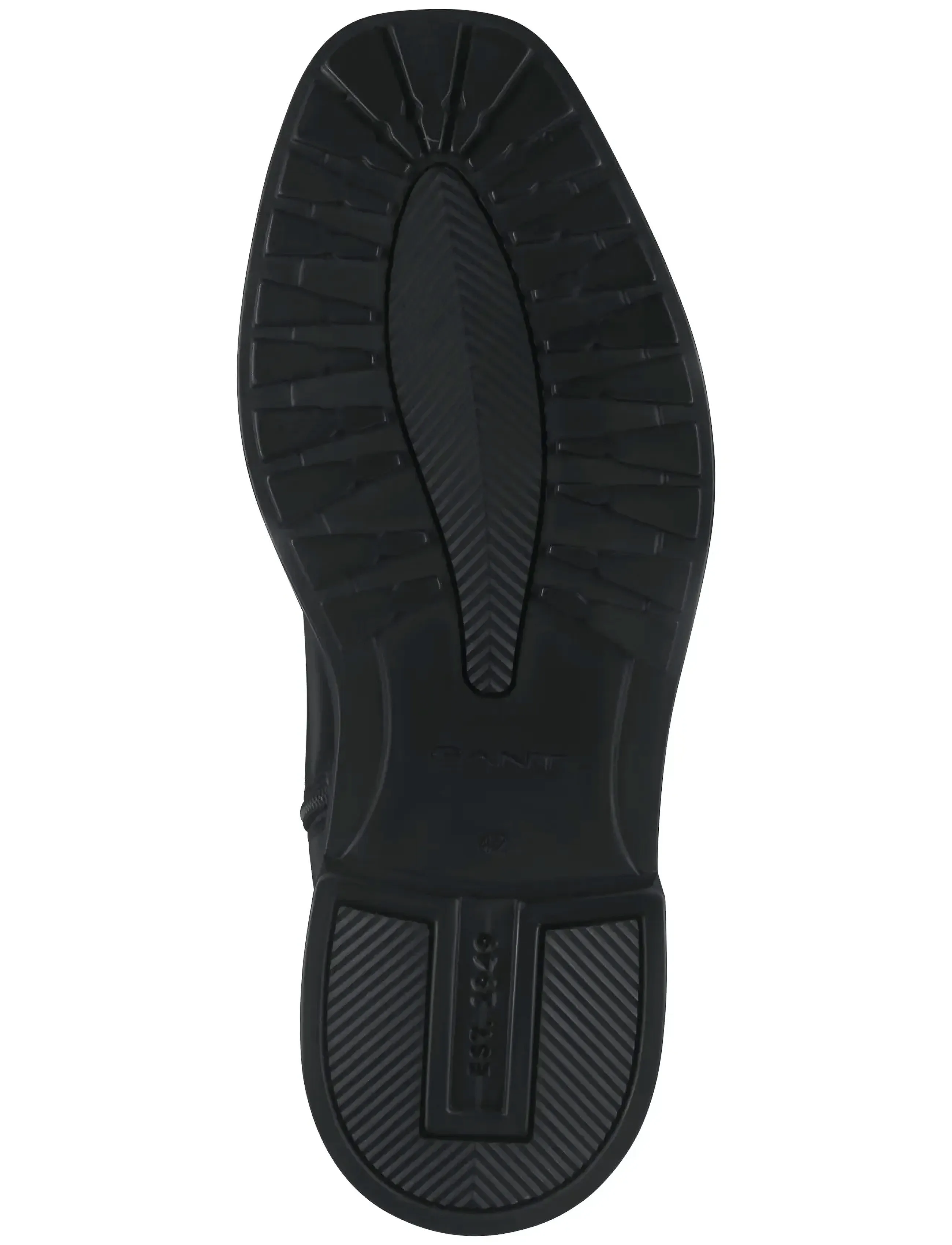 Gant Boggar Mid Boot, 45, Black, Støvler > Snørestøvler, Herre