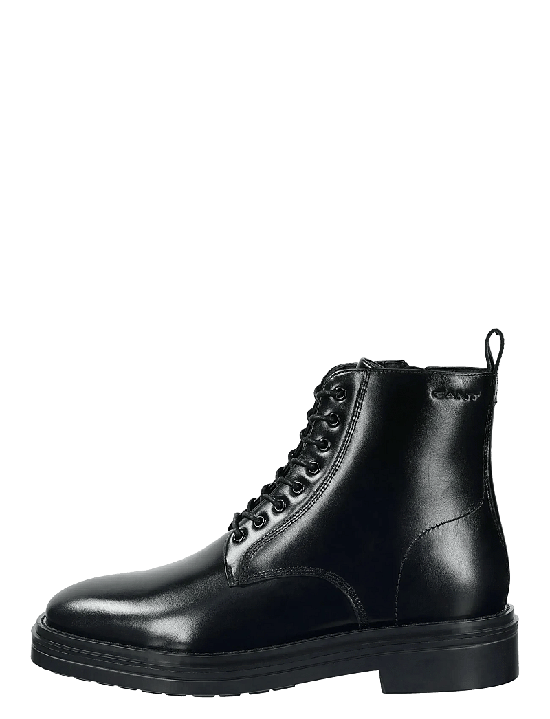 GANT - Boggar Mid Boot - schnürboots - black - 4