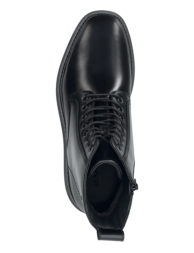 GANT - Boggar Mid Boot - schnürboots - black - 5