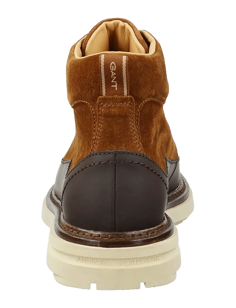GANT - Hillprep Mid Boot - bottes d'hiver - cognac - 4