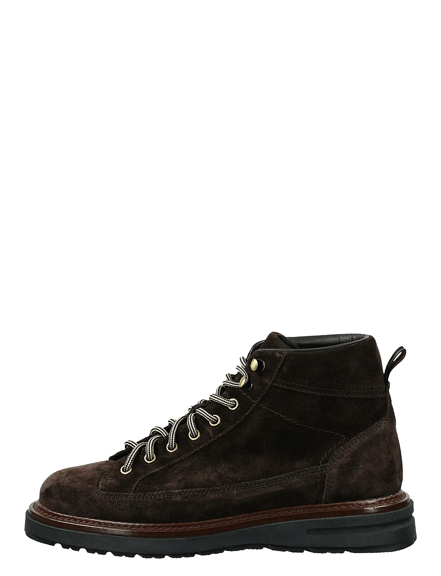 Gant - Hillprep Mid Boot - winterstiefel - dark brown - 1