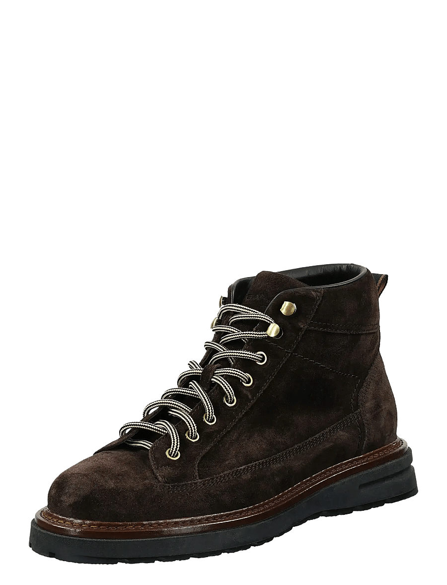 Gant - Hillprep Mid Boot - winterstiefel - dark brown - 0