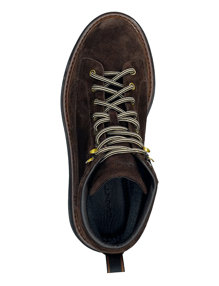 Gant - Hillprep Mid Boot - winterstiefel - dark brown - 4