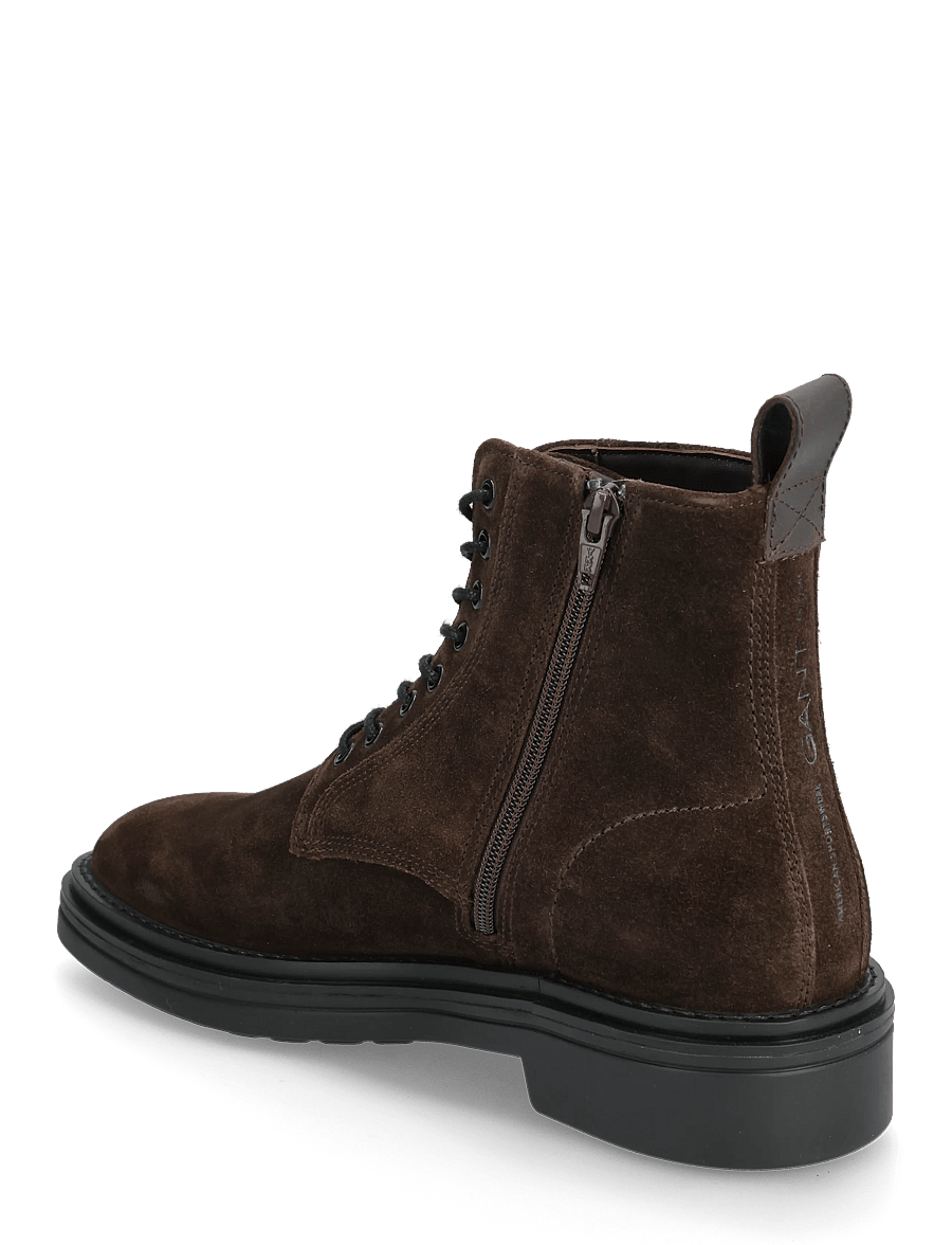 Gant - Boggar Mid Boot - paeltega saapad - espresso brown - 2