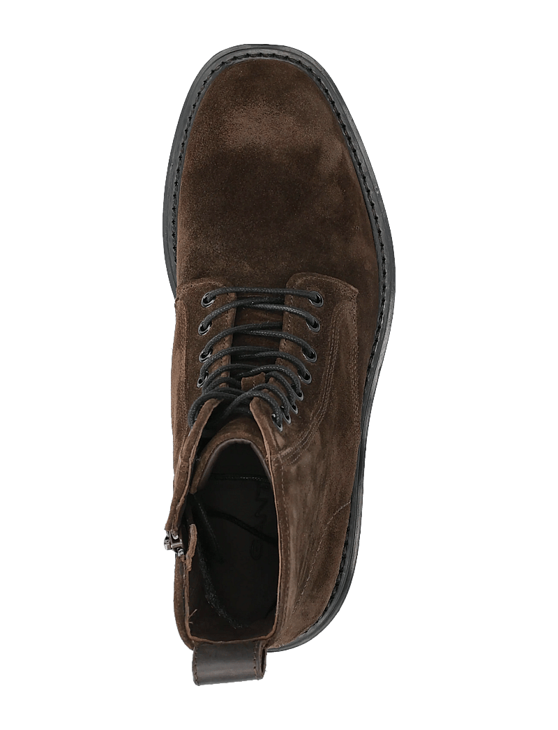 GANT - Boggar Mid Boot - paeltega saapad - espresso brown - 3