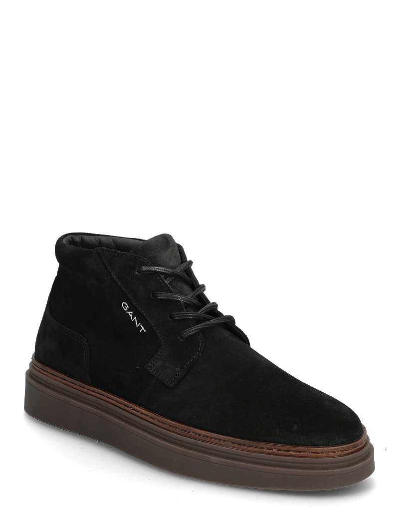 GANT - Kinzoon Mid Boot - støvler med snøre - black - 0