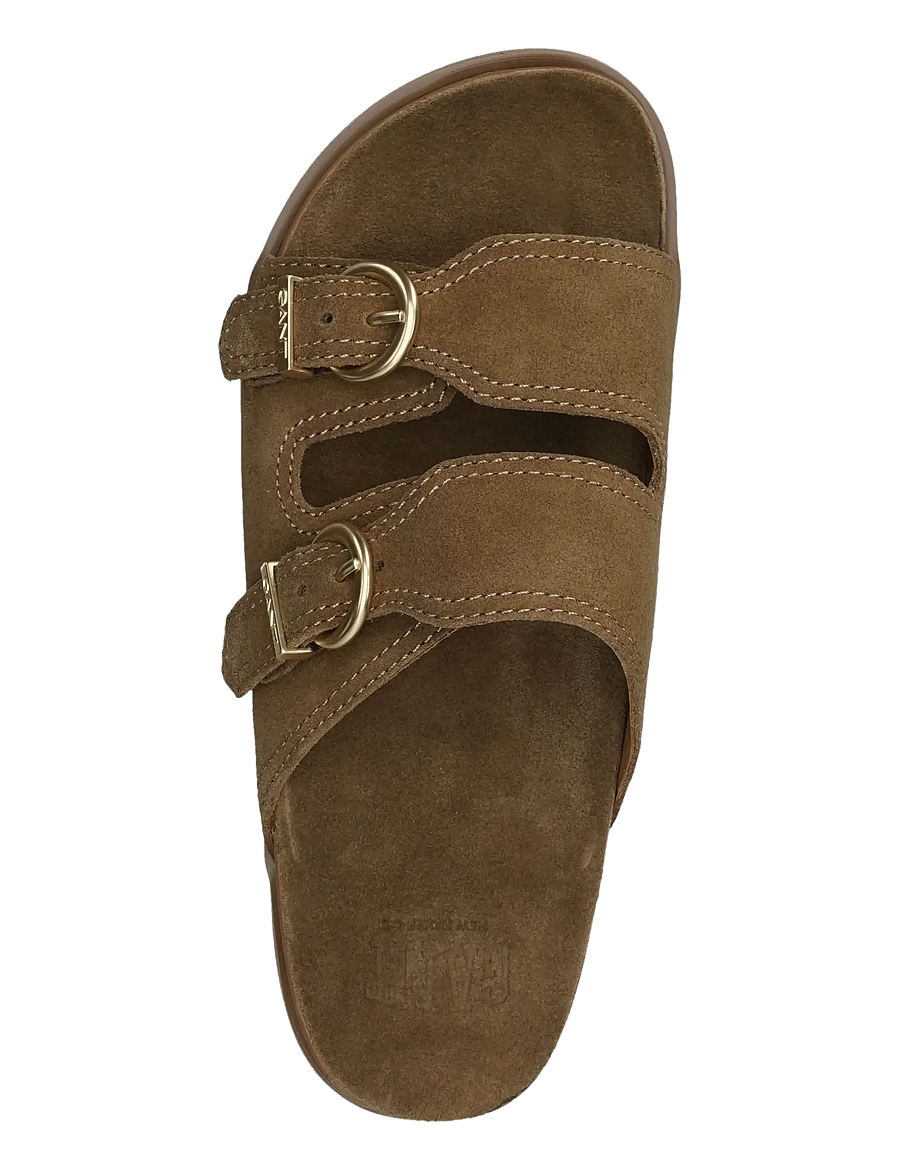Gant - Mardale Sport Sandal - flache sandalen - warm khaki - 1