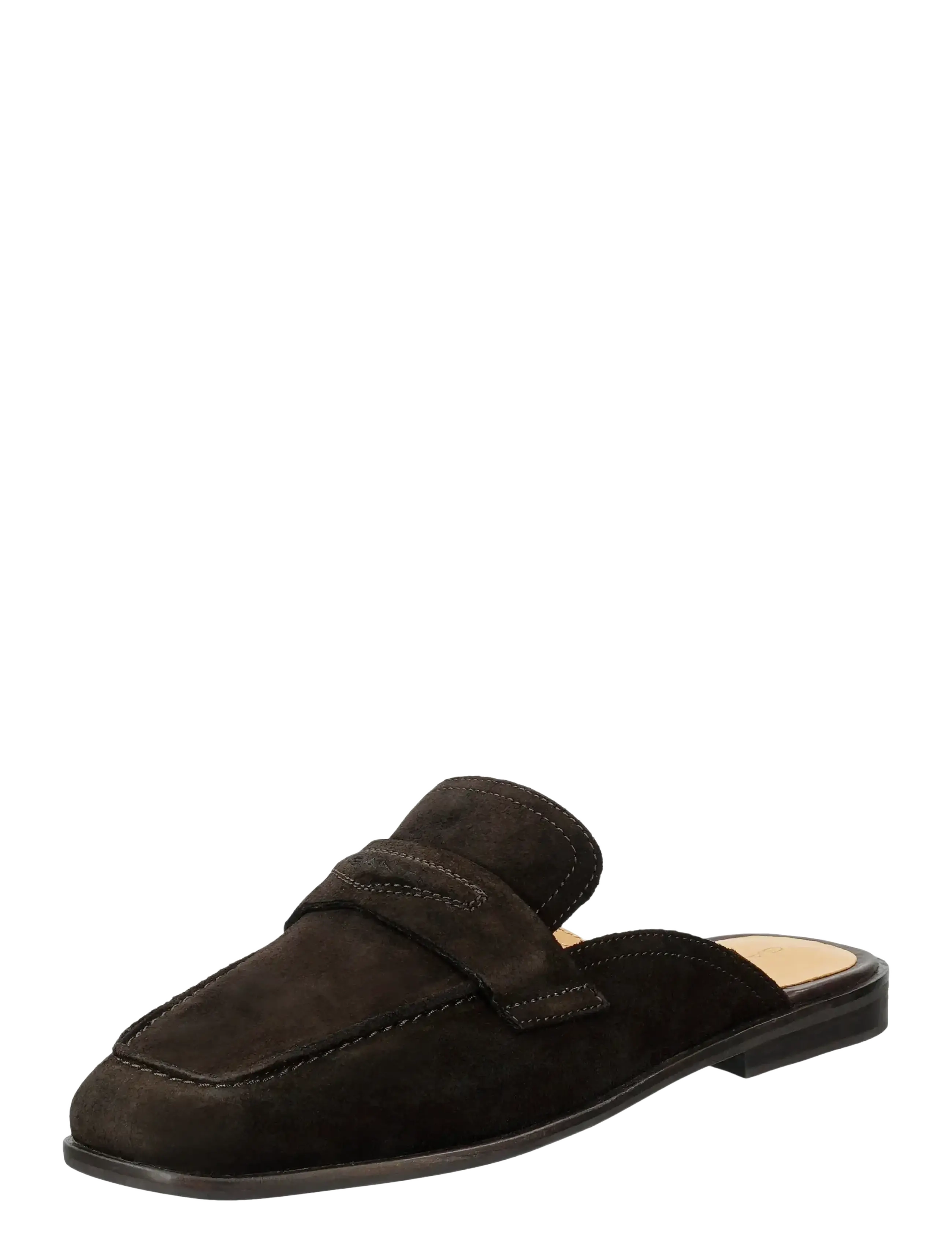 Gant Gimble Leather Mule, 36, Mules & Slip-ins, Braun - Flat Mules, Frauen
