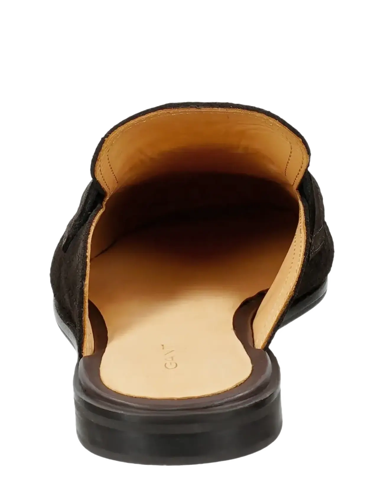 Gant - Gimble Leather Mule - flache pantoletten - dark brown - 4