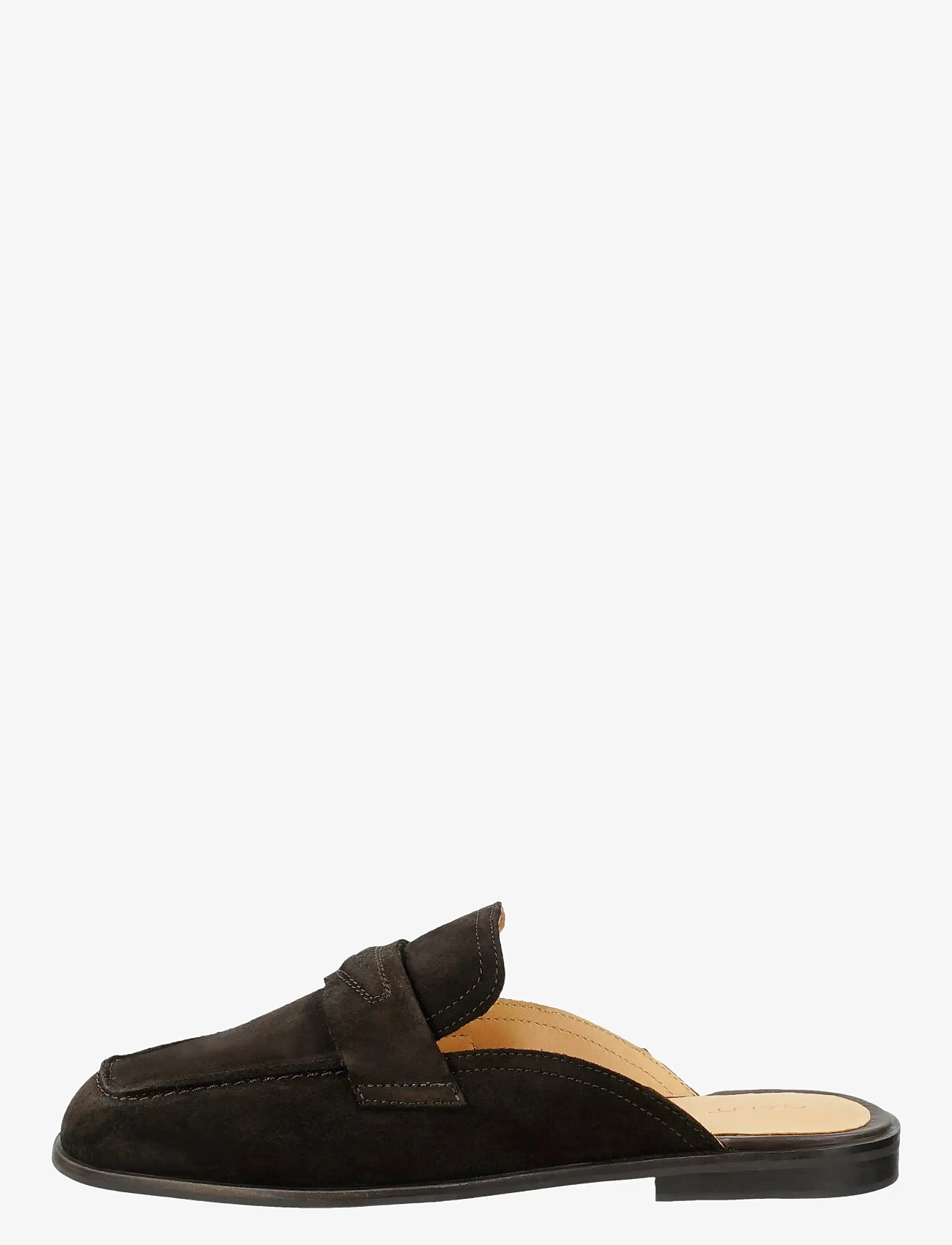 GANT - Gimble Leather Mule - platta mules - dark brown - 5