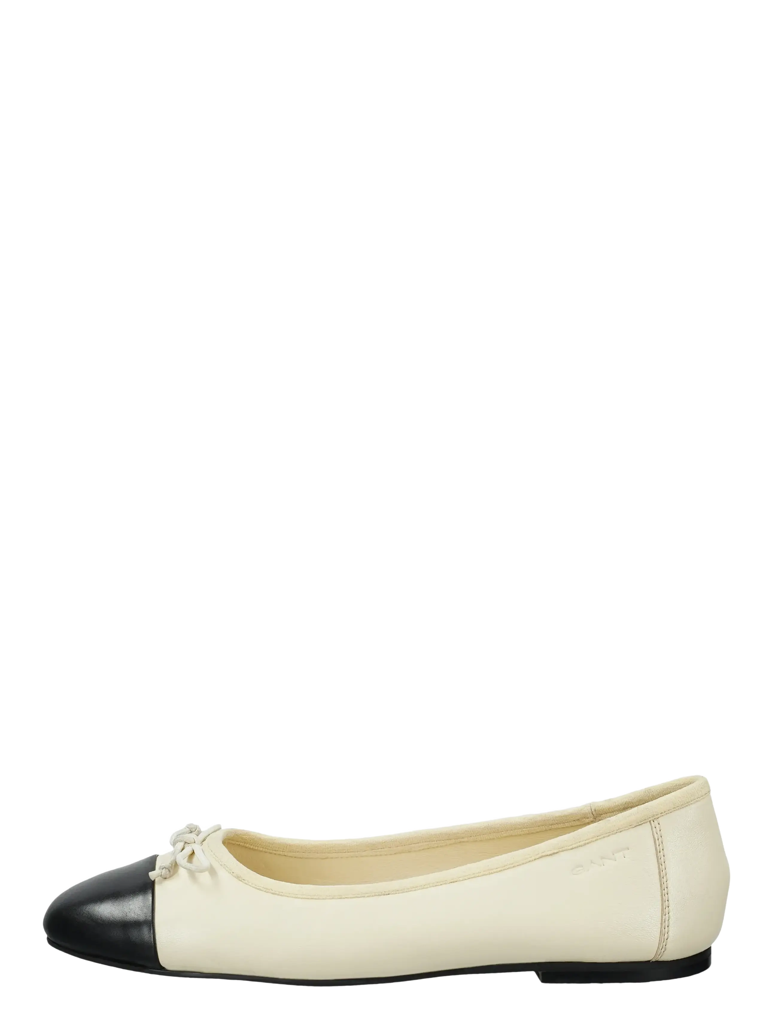 Gant - Chadii Ballerina - ballerinaskor - cream/black - 5