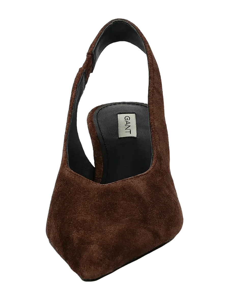 Gant - Tillbye Pump - slingbacks mit absatz - dark brown - 3