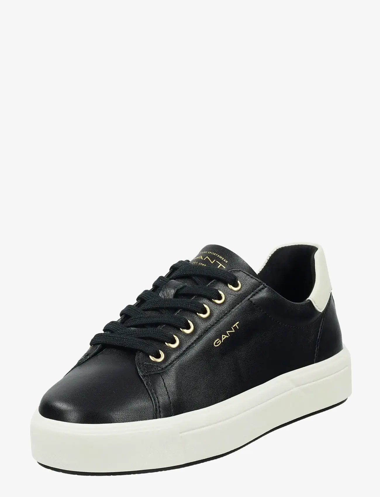 Gant - Avino Lightweight Sneaker - konfirmationstøj - black/cream - 0
