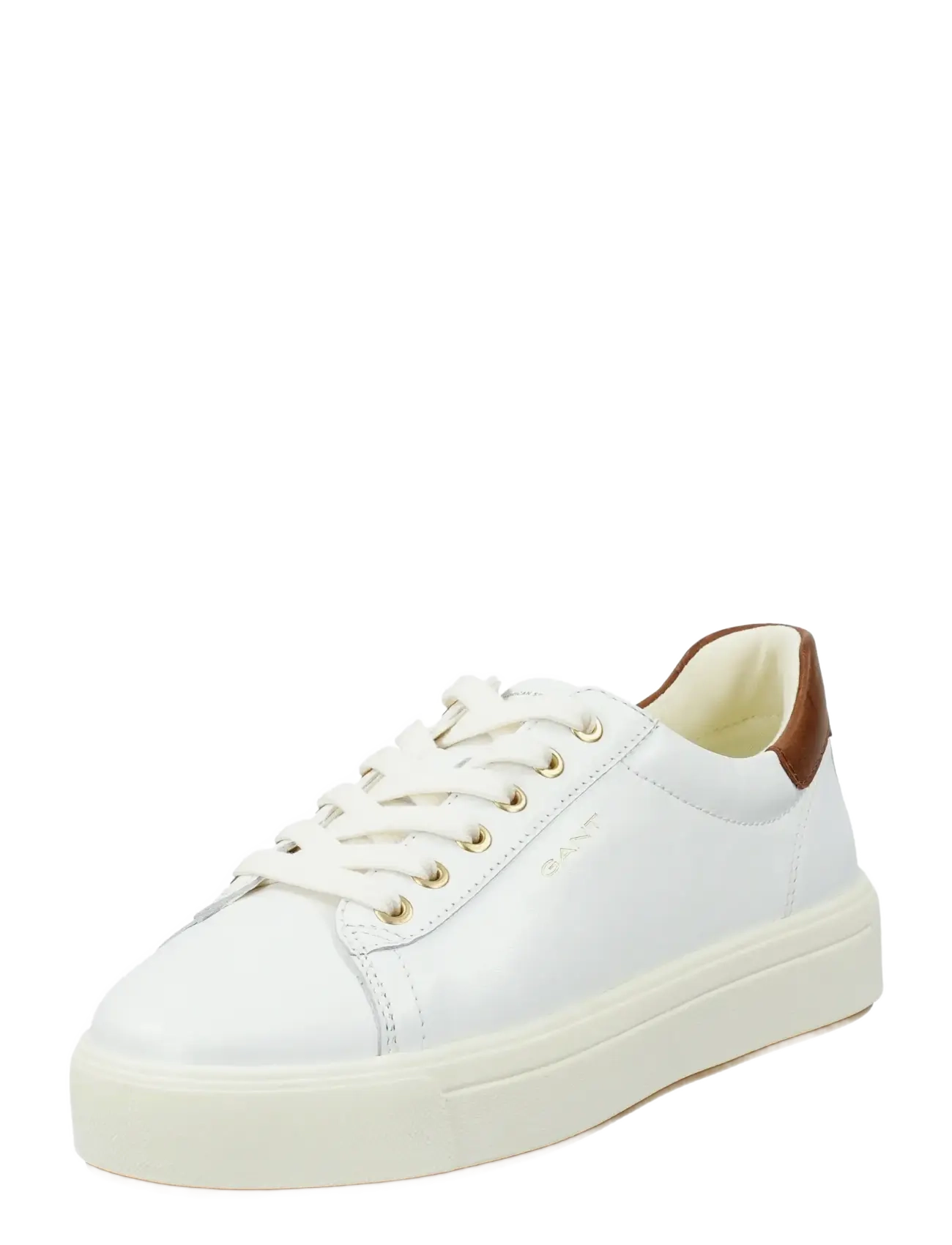 GANT Avino Lightweight Sneaker - Visa allt - WHITE/TAN / white