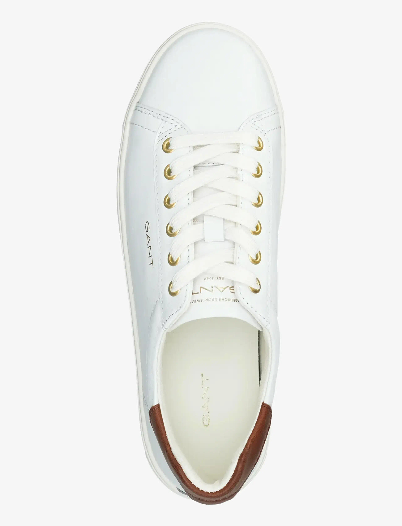 Gant - Avino Lightweight Sneaker - konfirmationstøj - white/tan - 1