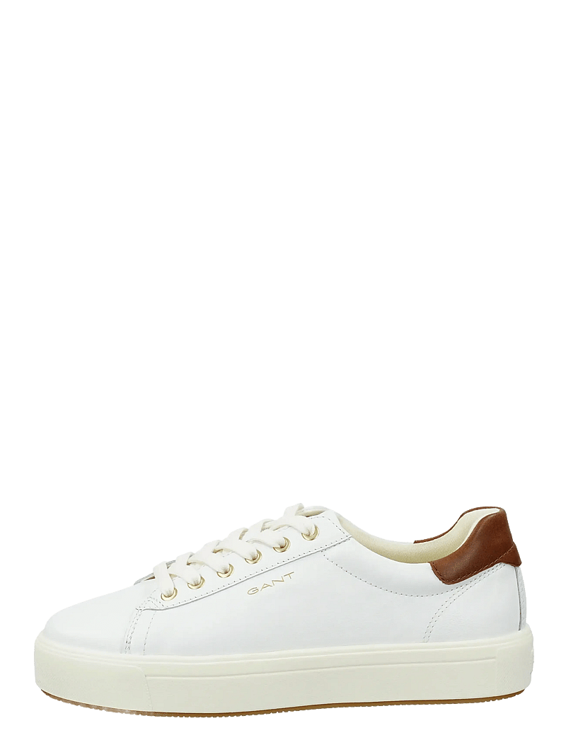 Gant - Avino Lightweight Sneaker - konfirmationstøj - white/tan - 5