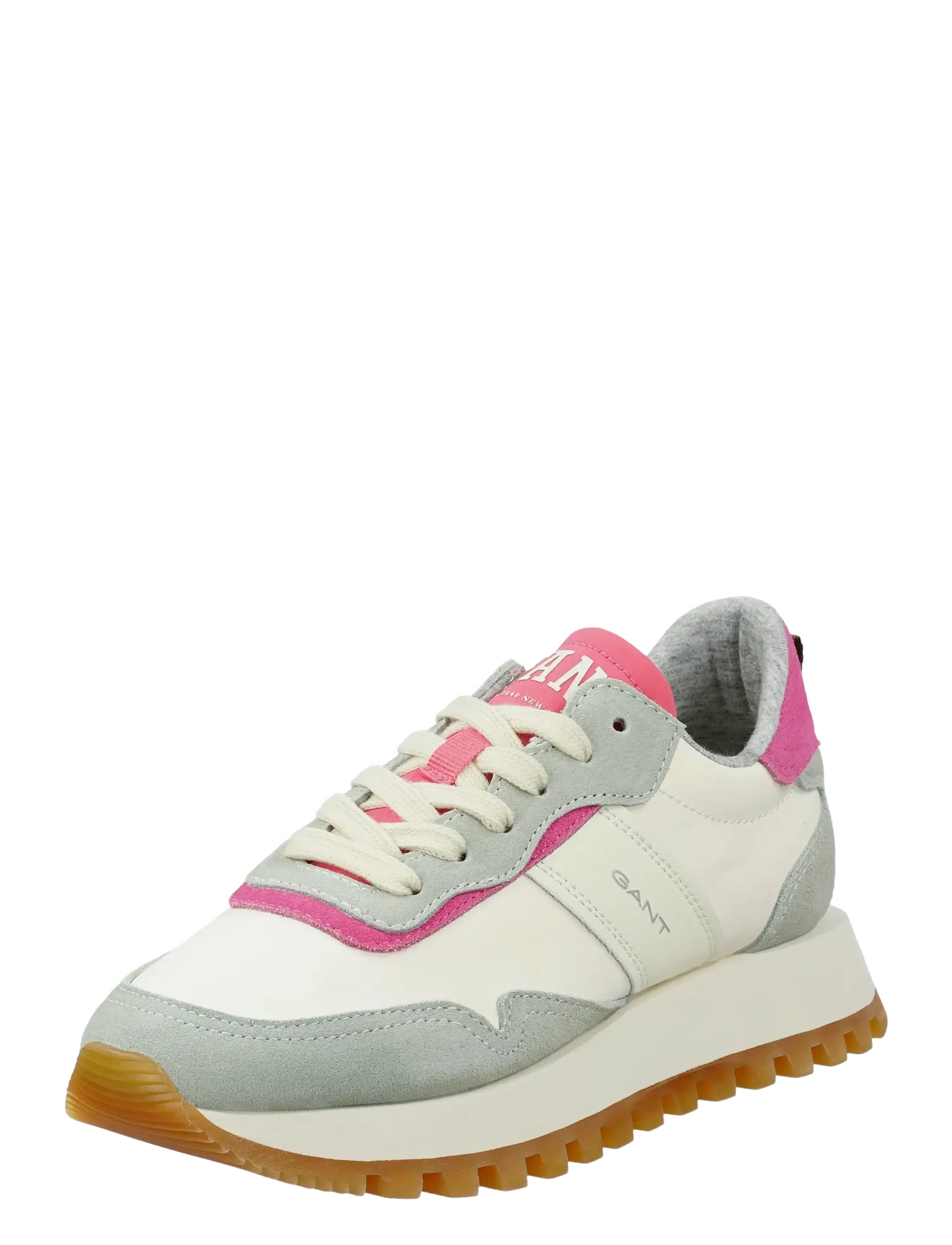 GANT Caffay Sneaker - Sneakers - MULTI OFF WHITE / pink/rose