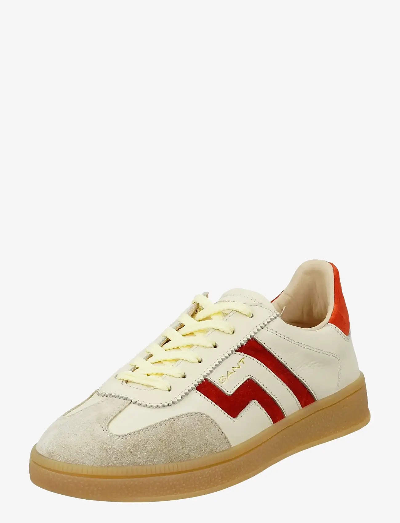 Gant - Cuzima Sneaker - lave sneakers - cream/red - 0