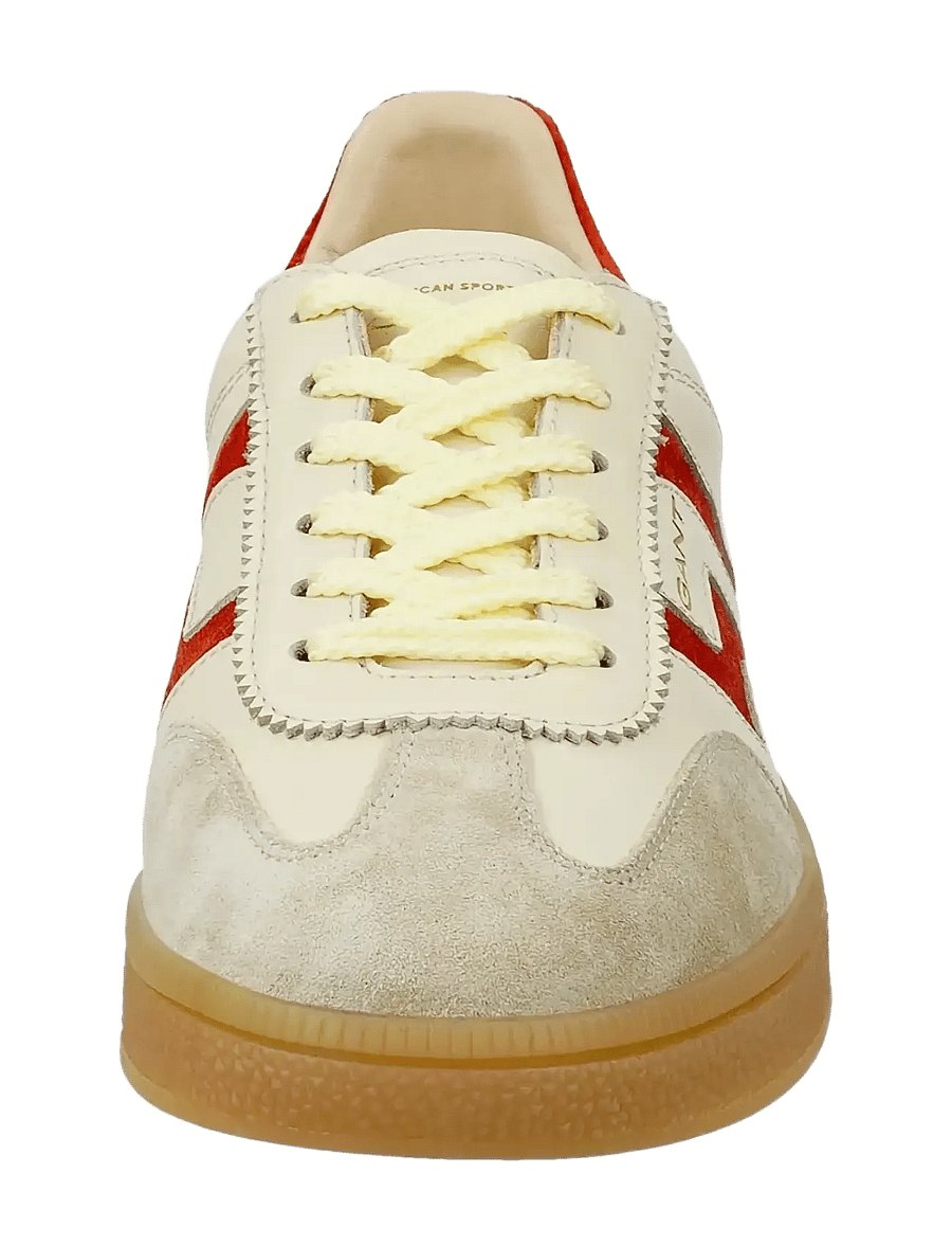 Gant - Cuzima Sneaker - niedrige sneaker - cream/red - 3