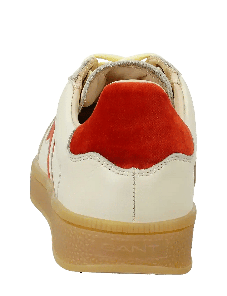 Gant - Cuzima Sneaker - niedrige sneaker - cream/red - 4