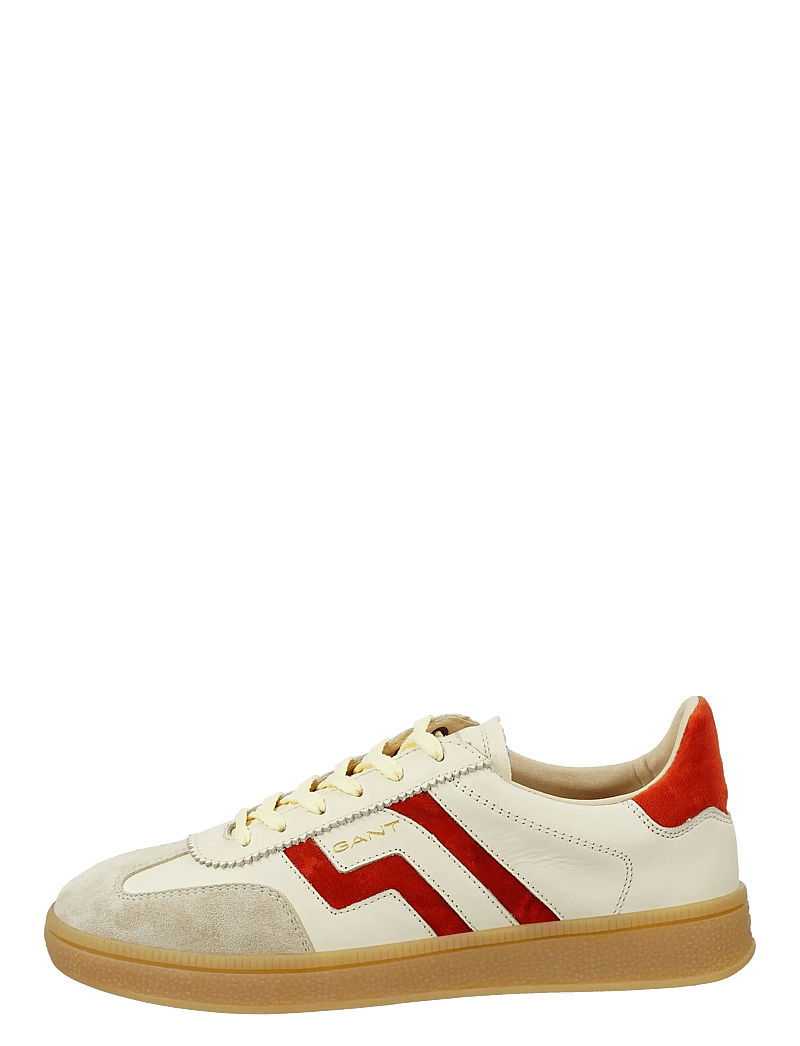 Gant - Cuzima Sneaker - lave sneakers - cream/red - 5