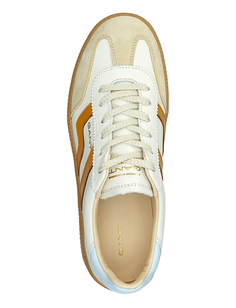 GANT - Cuzmani Sneaker - matalavartiset tennarit - off white/lt.blue - 1