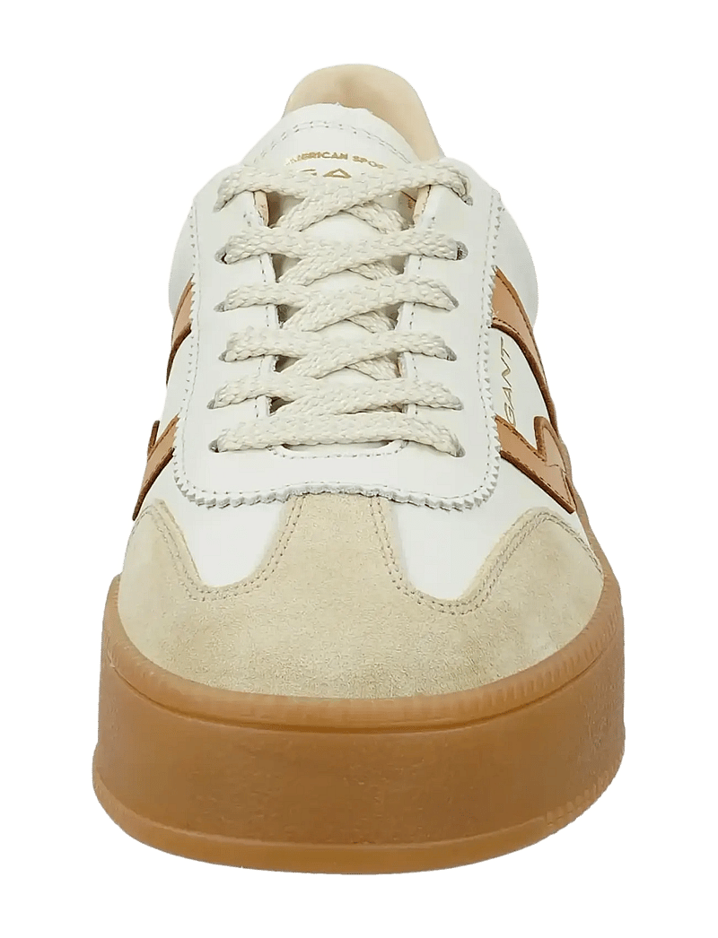 GANT - Cuzmani Sneaker - matalavartiset tennarit - off white/lt.blue - 3