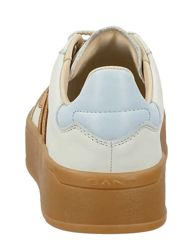 GANT - Cuzmani Sneaker - matalavartiset tennarit - off white/lt.blue - 4