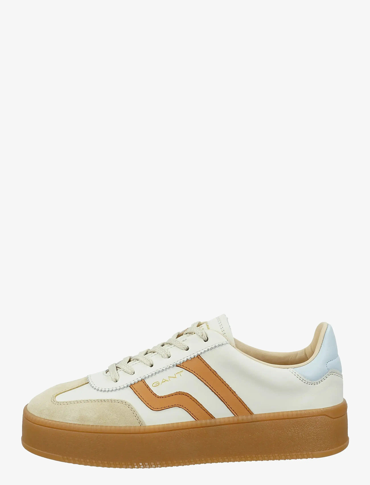 GANT - Cuzmani Sneaker - matalavartiset tennarit - off white/lt.blue - 5