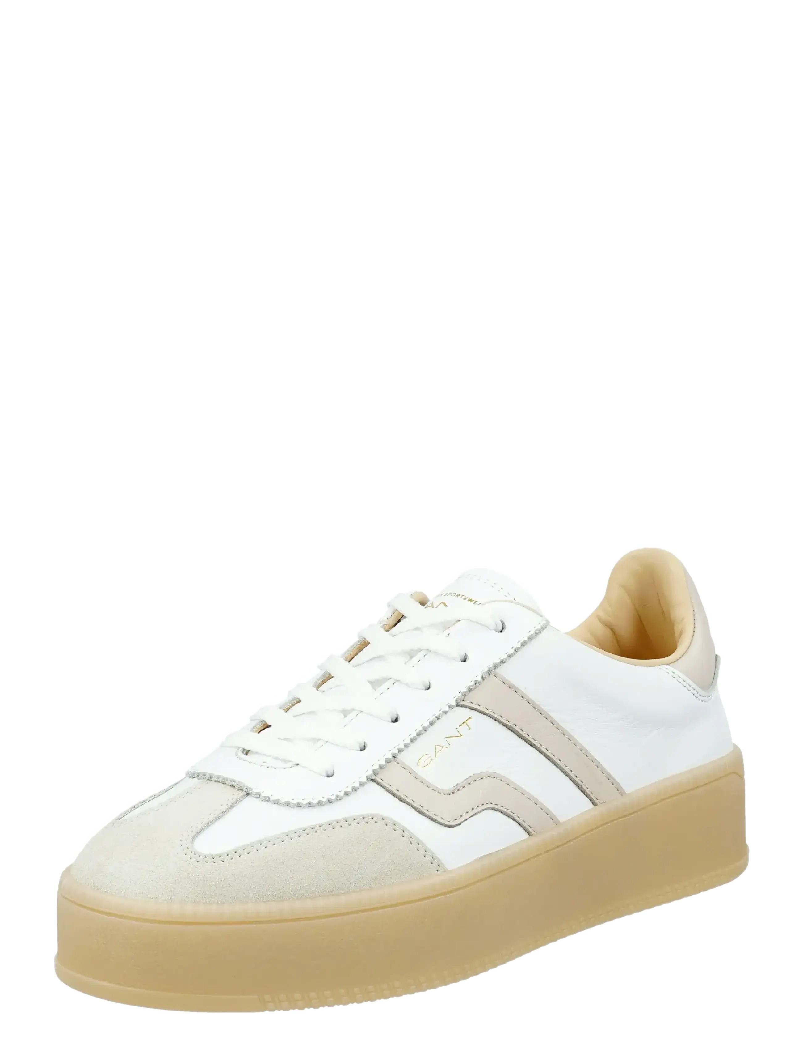 GANT Cuzmani Sneaker - Transitional Layering - WHITE/BEIGE / white