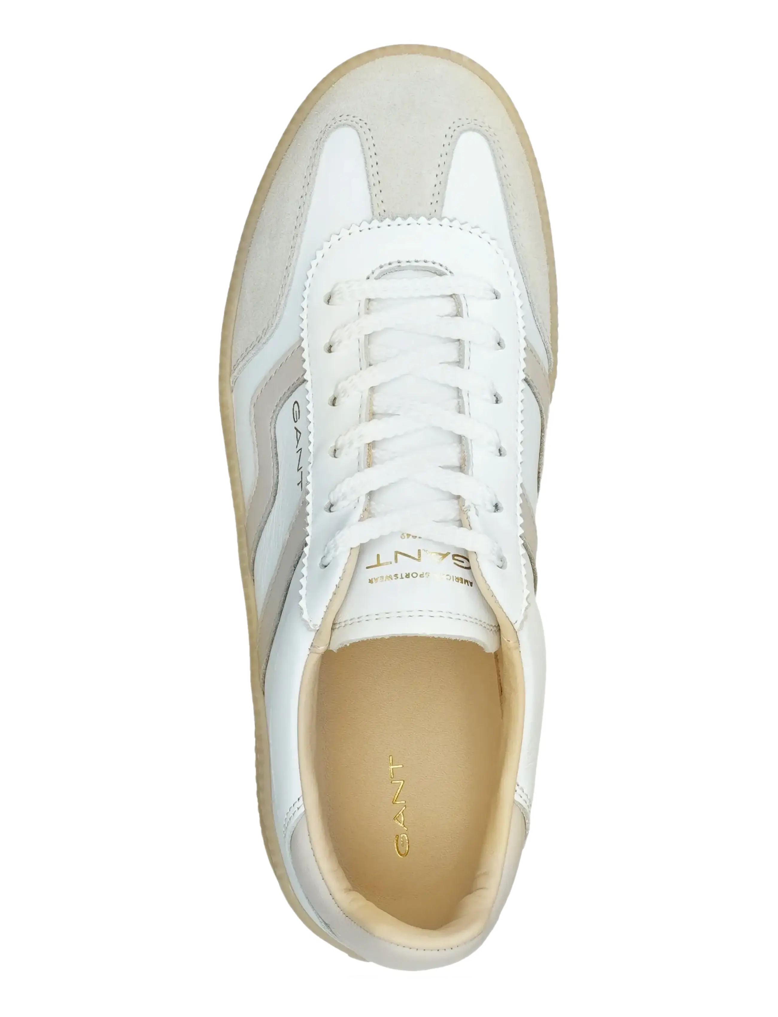 Gant - Cuzmani Sneaker - konfirmationstøj - white/beige - 1
