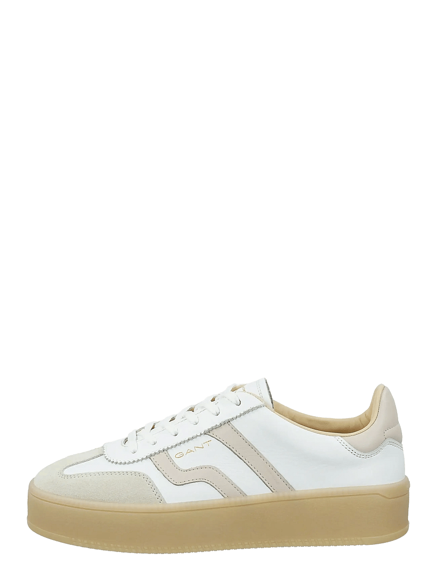 Gant - Cuzmani Sneaker - konfirmationstøj - white/beige - 5