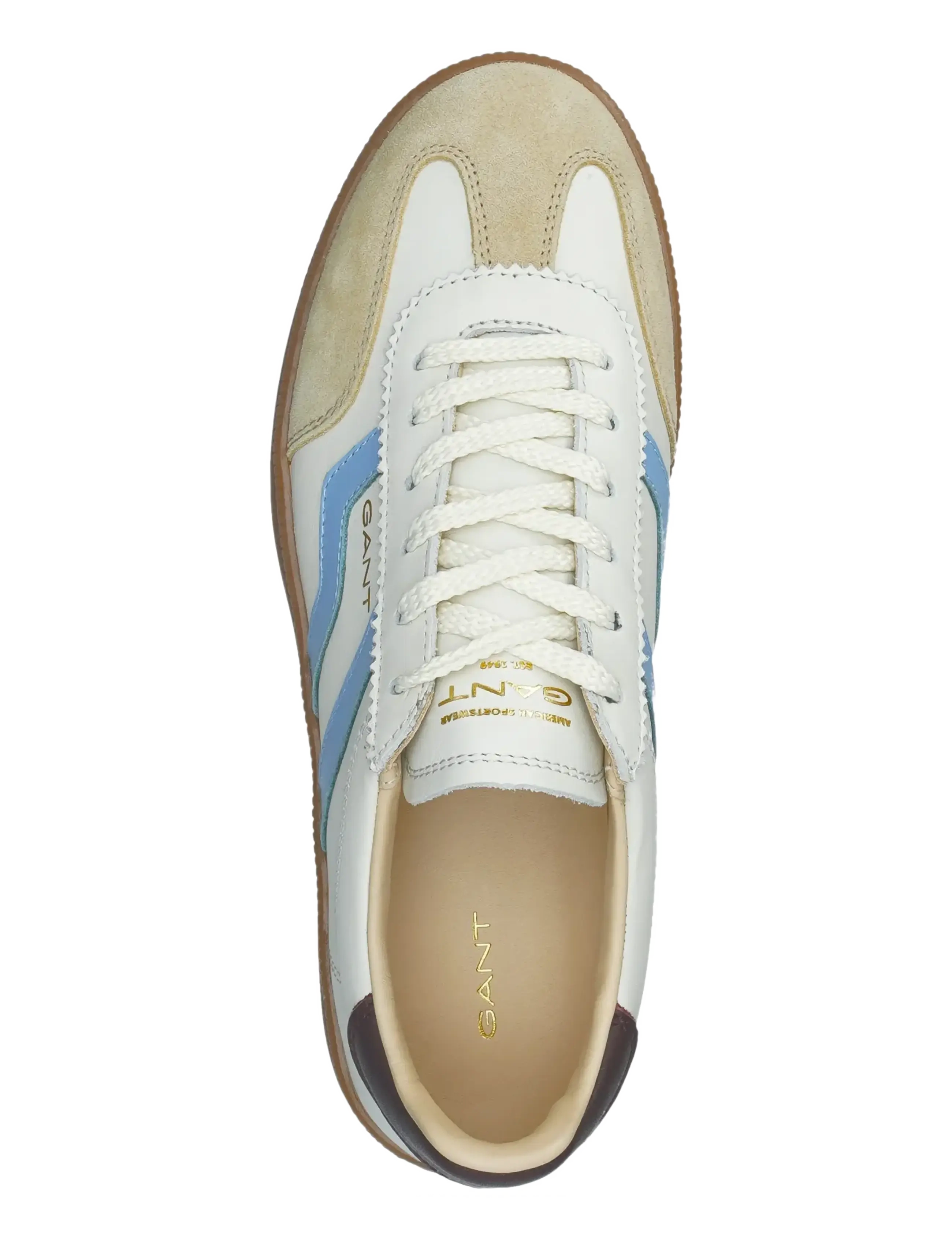 Gant - Cuzima Sneaker - sneakersy niskie - off white/blue - 1