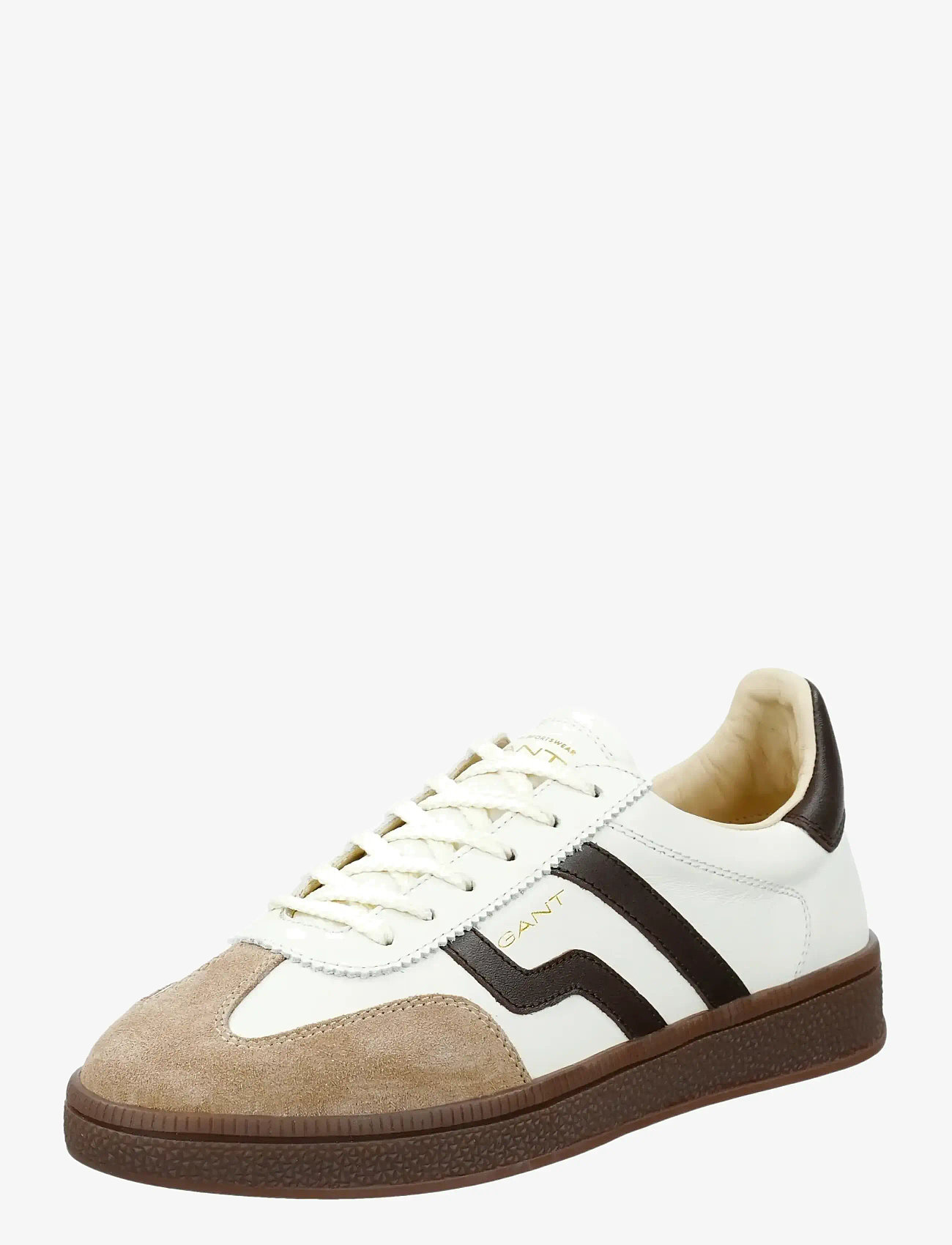 GANT - Cuzima Sneaker - niedrige sneakers - off white/brown - 0